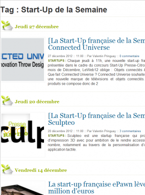 Start Up De La Semaine   Presse Citron