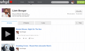 With an influencer-oriented recommendation engine, Music Social Network Whyd fills the void left by MySpace