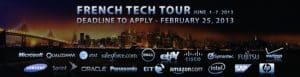 16 Startups selected for Ubifrance’s French Tech Tour to the Silicon Valley, including DocTrackr, Sush.io & Wimi