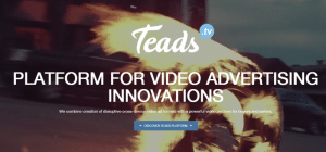 Partech & Elaia invest €4 Million in automated Video Ad Platform Teads