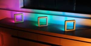Check out the connected lamp that sets the mood based on your music selection