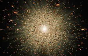 Asteroid blast