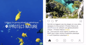 Le WWF créé une fausse géolocalisation pour protéger les sites naturels WWF geolocalisation Instagram nature - Rude Baguette