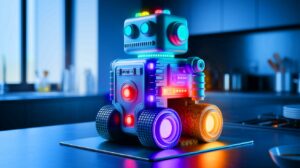 RoboCake Sparks Culinary Revolution: Edible Robot Stuns with Glowing Grooves and Unleashes Unmatched Nutritional Power to Astonish the World