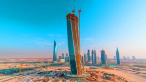 “Saudi Arabia's Sky-High Ambition: New Tower Soars at Lightning Speed, Dwarfing All Others in Dramatic Race to the Top”