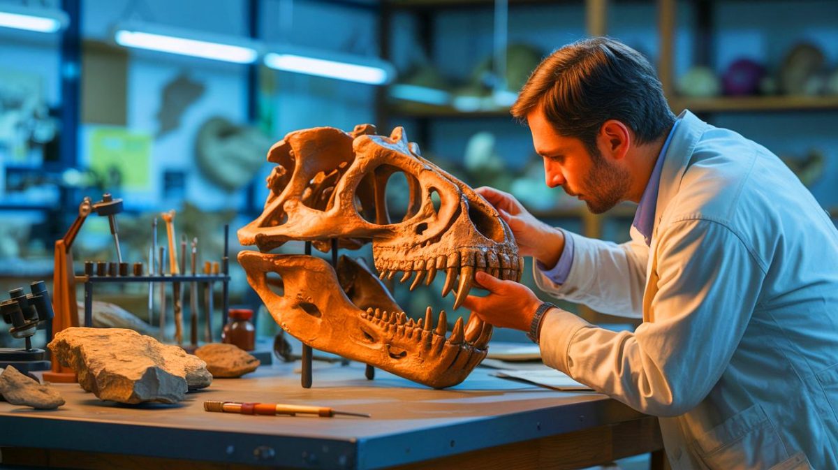 Illustration of the Cambelodon torreensis fossil discovery in Portugal's Freixial Formation (AI-generated, non-realistic illustration). Credit: Ideogram.