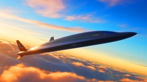 Illustration of the Feitian 2 hypersonic vehicle demonstrating advanced flight capabilities. Image generated by AI.