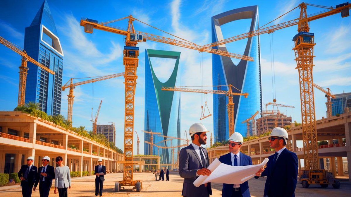 Illustration of France's EDF reportedly being dropped from the Saudi Neom project. Image generated by AI.