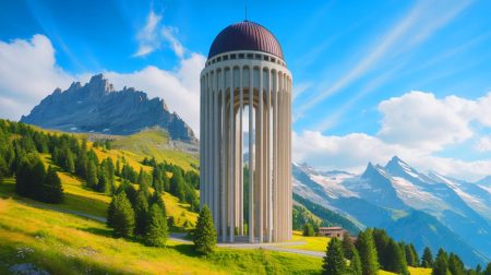 This 3D-Printed Tower Just Broke a World Record as Tor Alva Rises Higher Than Any Structure Ever Made by a Machine Illustration of Tor Alva, the tallest 3D-printed building in the world. Image generated by AI.