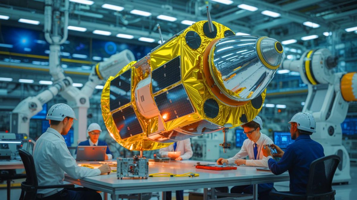 “This Shouldn’t Exist in Orbit”: Astronaut Stunned by ‘Impossible’ Satellite That Could Upend the Future of Space Exploration Forever Illustration of Proteus Space's rapid satellite construction project, generated by artificial intelligence.