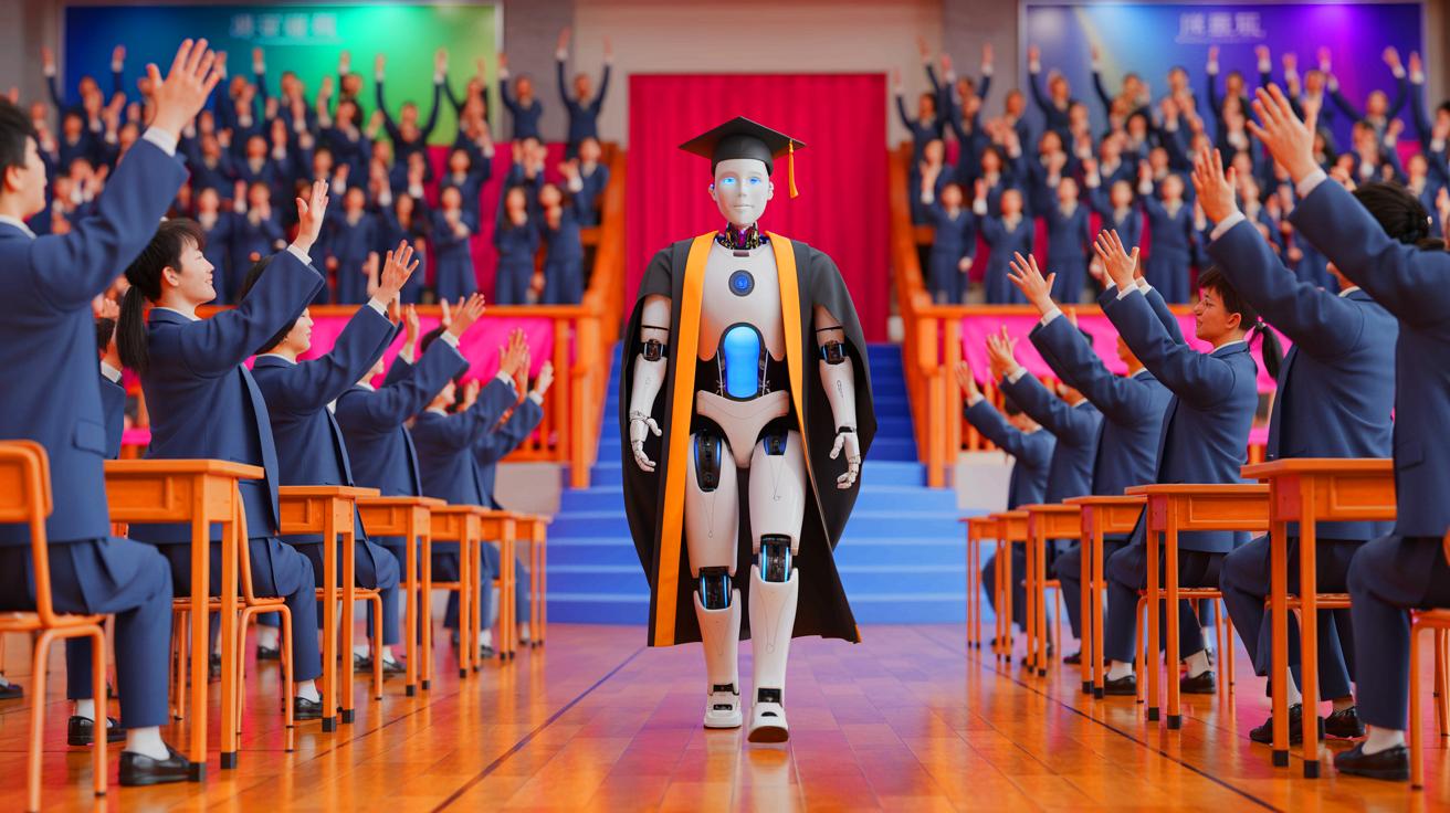 “Robot Walks Across the Graduation Stage”: China's Humanoid ...