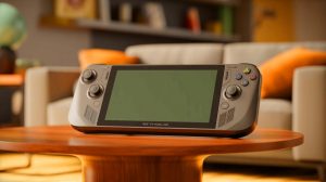 Illustration of the rumored Sony handheld console 'Jupiter', created by artificial intelligence.