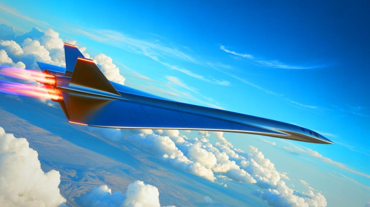 Illustration of a carbide ceramic material capable of withstanding extreme temperatures, revolutionizing hypersonic technology, generated by artificial intelligence.