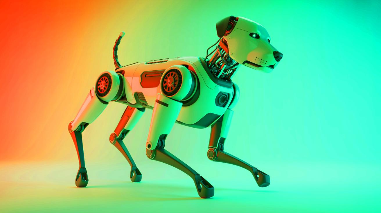 This Rope-Powered Robot Dog Built by a US Student Walks With Stunning Realism Thanks to a Brilliant Mathematical Design