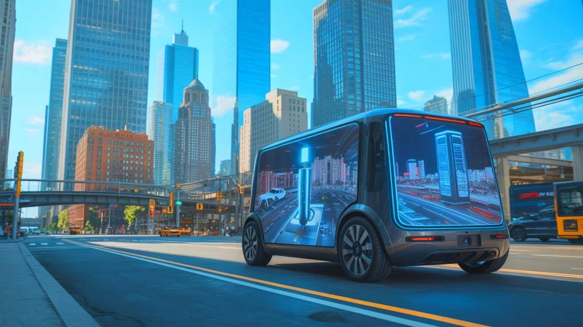 “AI System’s Breakthrough Alarms Urban Planners”: This Technology Cuts GPS Errors, Sparking City Navigation Upheaval Illustration of an AI system enhancing navigation accuracy through satellite and street-level imagery.