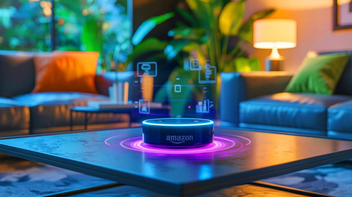 “Alexa Is Watching You”: Amazon Plans To Flood Your Conversations With Invasive Ads Worse Than TV Or YouTube Illustration of Amazon Alexa integrating advertisements into user conversations.