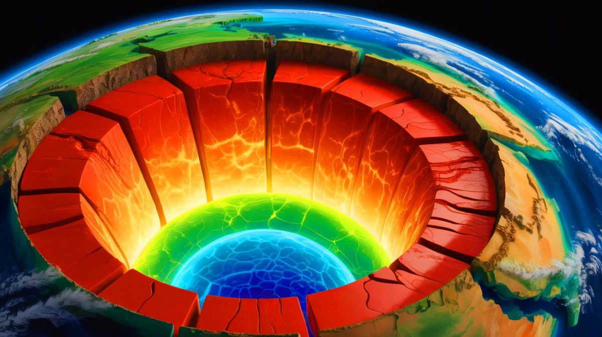 “I Feel Sick Inside”: Scientists Reveal Rare Mineral Discovery Suggests Colossal Ocean Hidden Beneath Earth Could Rewrite Human Survival Illustration of the transport of water into Earth's mantle through subducting tectonic plates.
