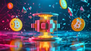 Illustration of the potential impact of quantum computing on Bitcoin security.
