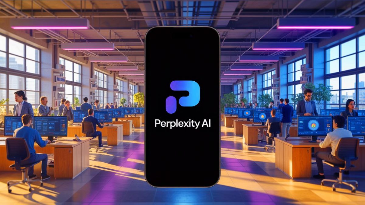 “They’re trying to buy Google’s front door”: Perplexity AI Shocks Tech World With $34.5B Bid for Chrome Browser Amid Antitrust Turmoil Illustration of the Perplexity AI logo displayed on a smartphone screen.