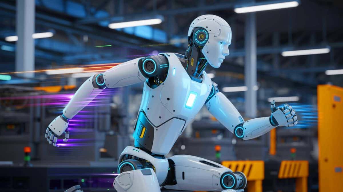 “Run If You Can”: China’s L7 Humanoid Hits 9 MPH and Ignites Fear of Terrifying Autonomous Speed Machine Takeover Illustration of the L7 humanoid robot by Robotera demonstrating its speed and dexterity in an industrial setting.