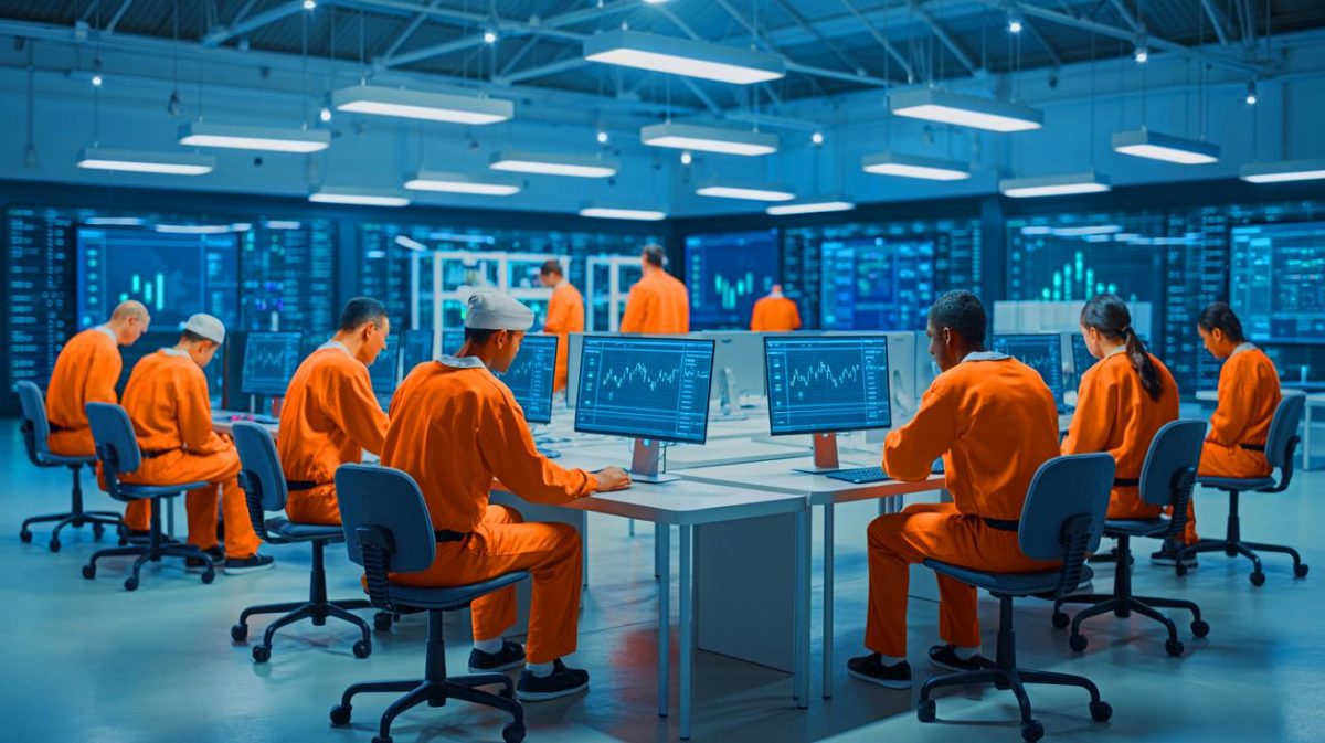 “They Treated Me Like a Developer”: Maine Prison Inmates Break Barriers With Remote Tech Jobs, Sparking Fierce Debate Over America’s Radical New Rehabilitation Experiment Illustration of a Maine-based prison program offering digital work opportunities to inmates.
