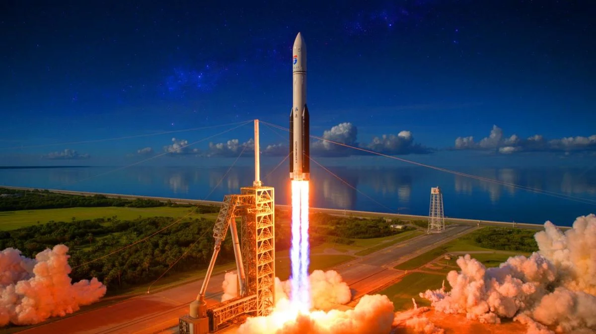 “Global Tensions Escalate”: The Mysterious X-37B Space Mission Sparks International Concerns Over Military Intentions Illustration of the X-37B Spaceplane Launched by SpaceX Falcon 9 Rocket.