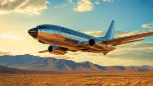 Illustration of the mysterious RAT55 aircraft performing maneuvers over Area 51.