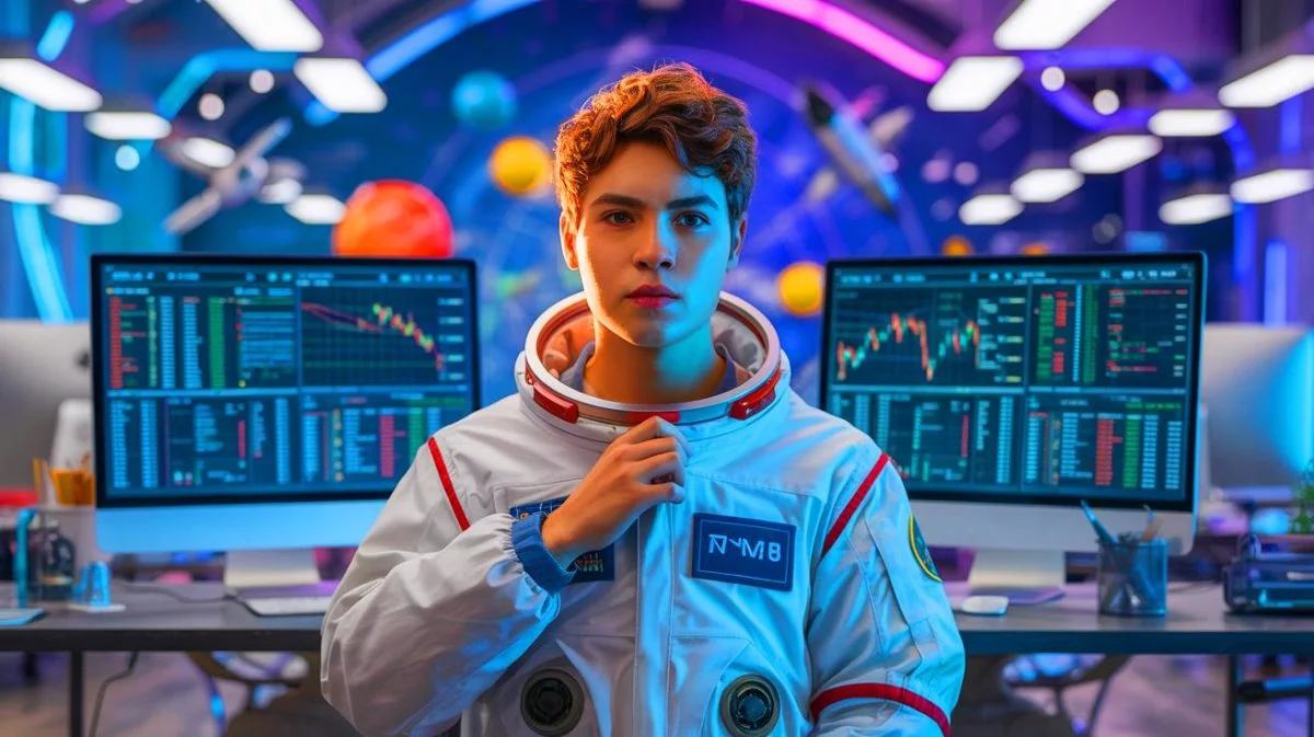 “Prodigy Rejects Musk’s Vision”: Teen Who Joined SpaceX At 14 Sparks Storm At 16 By Leaving For A Rival Tech Venture Illustration of Kairan Quazi transitioning from SpaceX engineer to Citadel Securities quantitative developer.