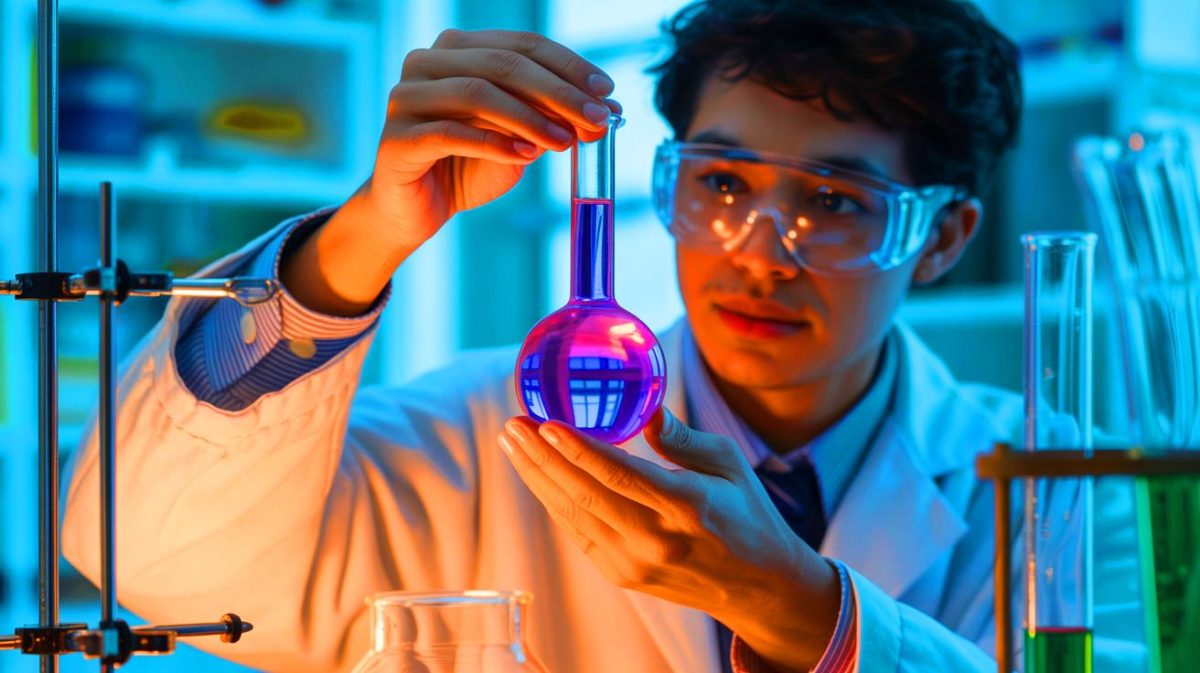 Student Claims “I Broke Physics” After Creating Shape-Recovering Liquid That Challenges US Scientists and Defies Thermodynamics Illustration of a graduate student discovering a shape-recovering liquid that defies thermodynamics.