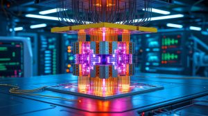 “China’s Quantum Computer Breaks Reality”: Zuchongzhi 3.0 Runs 1 Quadrillion Times Faster Than America’s Best Supercomputers Today Illustration of China's Zuchongzhi 3.0 quantum processor showcasing its advanced qubit configuration and technological prowess.