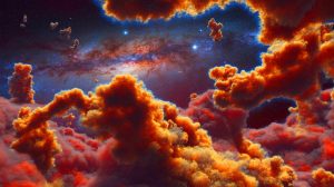 “We Shouldn’t Be Here”: Astronomer Reveals Bizarre 200-Light-Year Structure Pouring Matter Into Milky Way’s Dark Center Illustration of the Midpoint cloud, a Giant Molecular Cloud within the Milky Way.