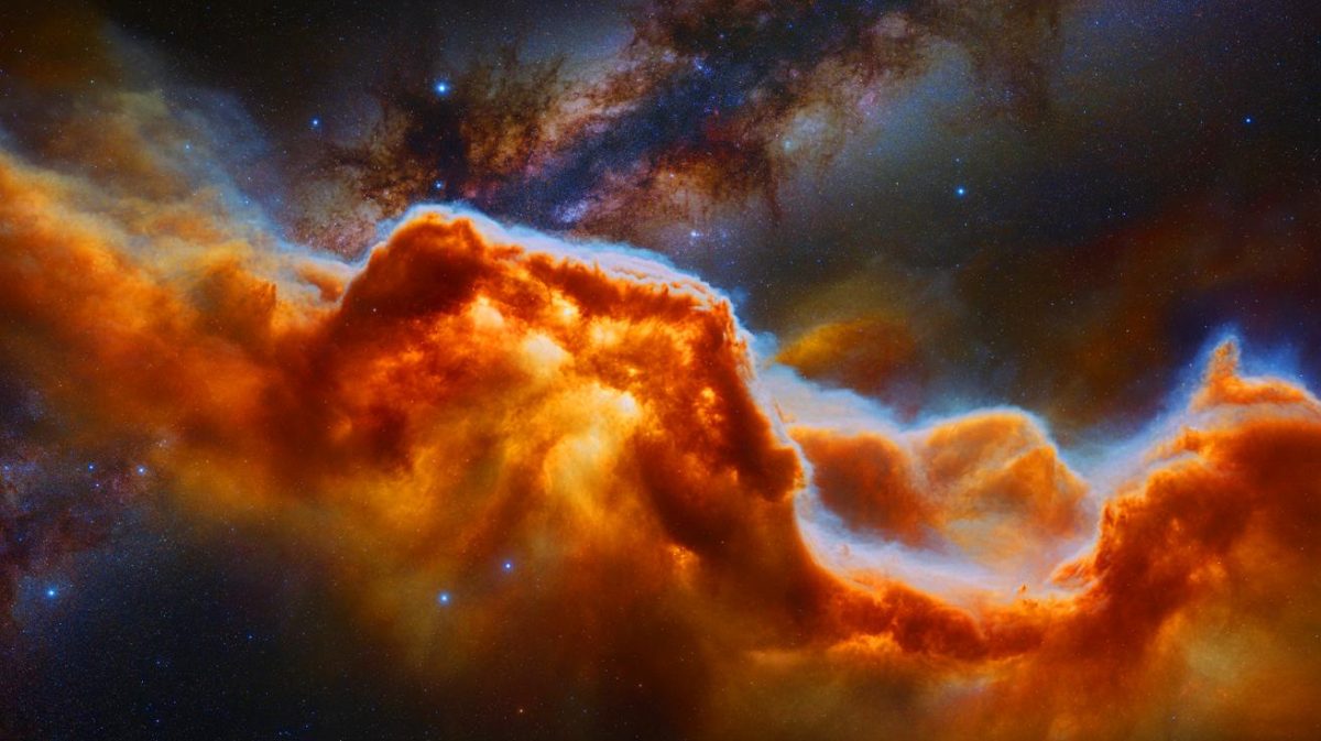 “It Looked Alive In The Sky”: Astronomers Stunned By Milky Way Cloud Holding Mass Of 160,000 Suns And Defying All Known Physics Illustration of a colossal molecular cloud in the Milky Way weighing as much as 160,000 suns.