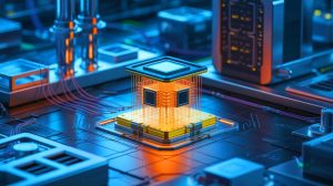 Illustration of the Zuchongzhi 3.0 quantum processor as demonstrated by Jian-Wei Pan and his team.