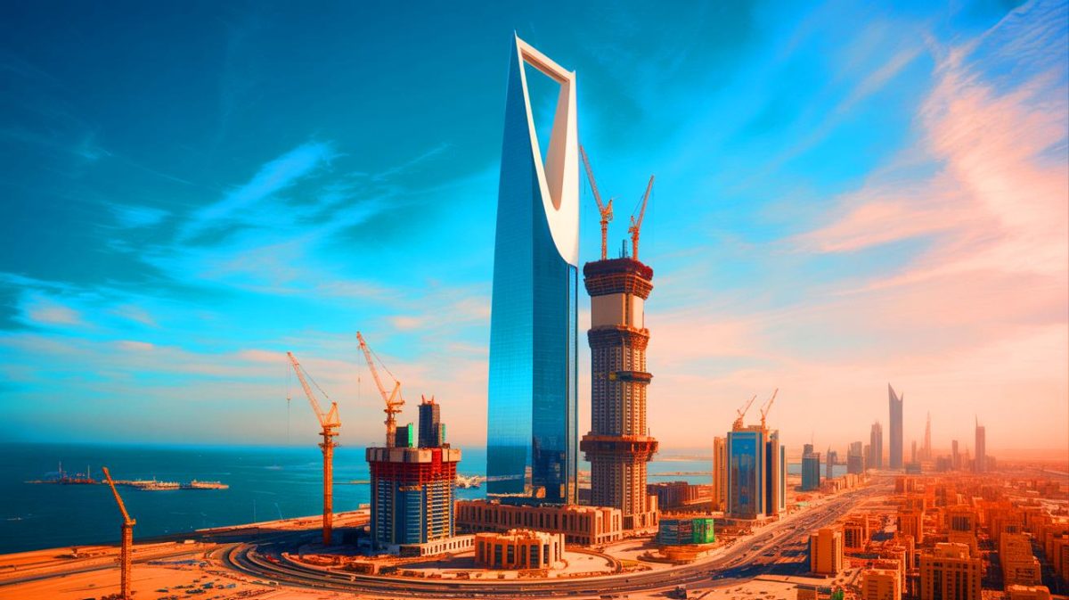 Jeddah Tower Builders Boast “Height No One Can Match” While Saudi Arabia Races To Finish Record-Breaking Landmark And Transform Global Architecture Illustration of Jeddah Tower soaring above the cityscape of Jeddah, Saudi Arabia.