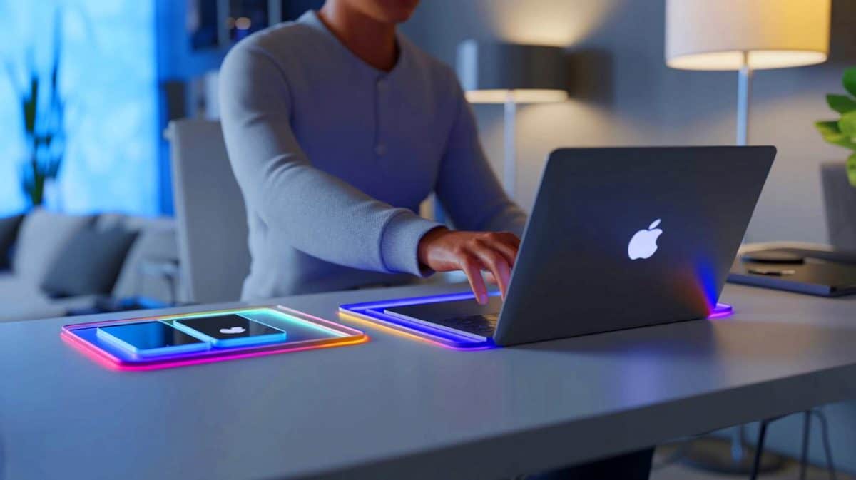 “Where Did Your Data Go”: Apple’s Remote Control Feature Lets Anyone Access Your Computer And Most Users Have No Idea Illustration of a person remotely troubleshooting a tech issue on an Apple device.