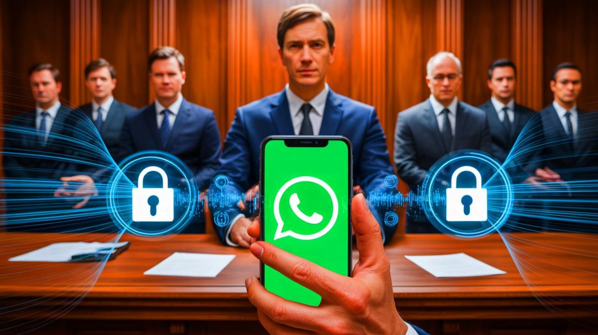 “1,500 Engineers Had Total Access to Everything”: WhatsApp Security Chief Exposes Meta’s Catastrophic Data Privacy Violations Illustration of a whistleblower confronting a tech giant over alleged data security failures.
