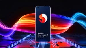 Illustration of Qualcomm's Snapdragon 8 Elite Gen 5 processor showcasing its advanced capabilities.