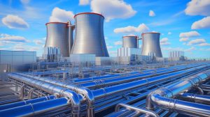 Illustration of China's innovative Residual Heat Removal system for nuclear reactors.