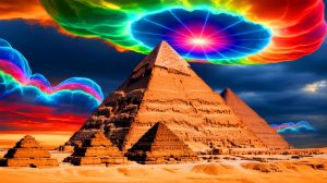 “Invisible Bubbles Just Disrupted GPS From 5,000 Miles Away”: Chinese Radar Detects Plasma Disturbances Over Egypt’s Pyramids Using Revolutionary Space Weather Technology Illustration of plasma bubbles detected over Egypt's Pyramids by Chinese radar.