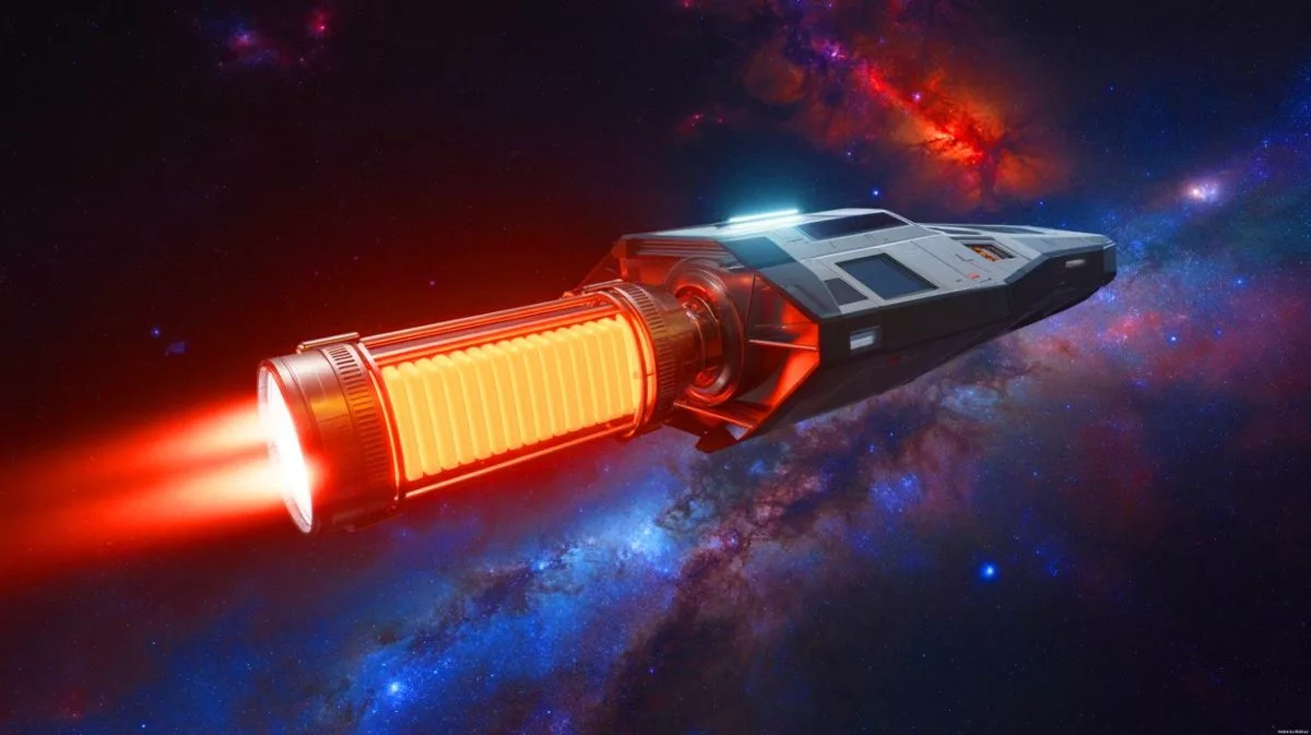 “433 Years of Power”: NASA Tests Americium-241 Nuclear Batteries That Could Run Spacecraft for Multiple Centuries Illustration of a Radioisotope Thermoelectric Generator powering a spacecraft for deep space exploration.