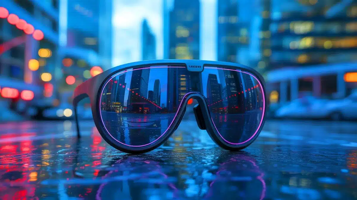 “The Death Of Smartphones”: Samsung’s 2026 Smart Glasses Will Have No Screen But Could Kill Your iPhone Forever Illustration of Samsung's upcoming smart glasses poised to redefine mobile technology.