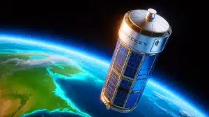 Illustration of SpaceX's ambitious acquisition of frequency licenses to advance satellite-to-smartphone connectivity technology.