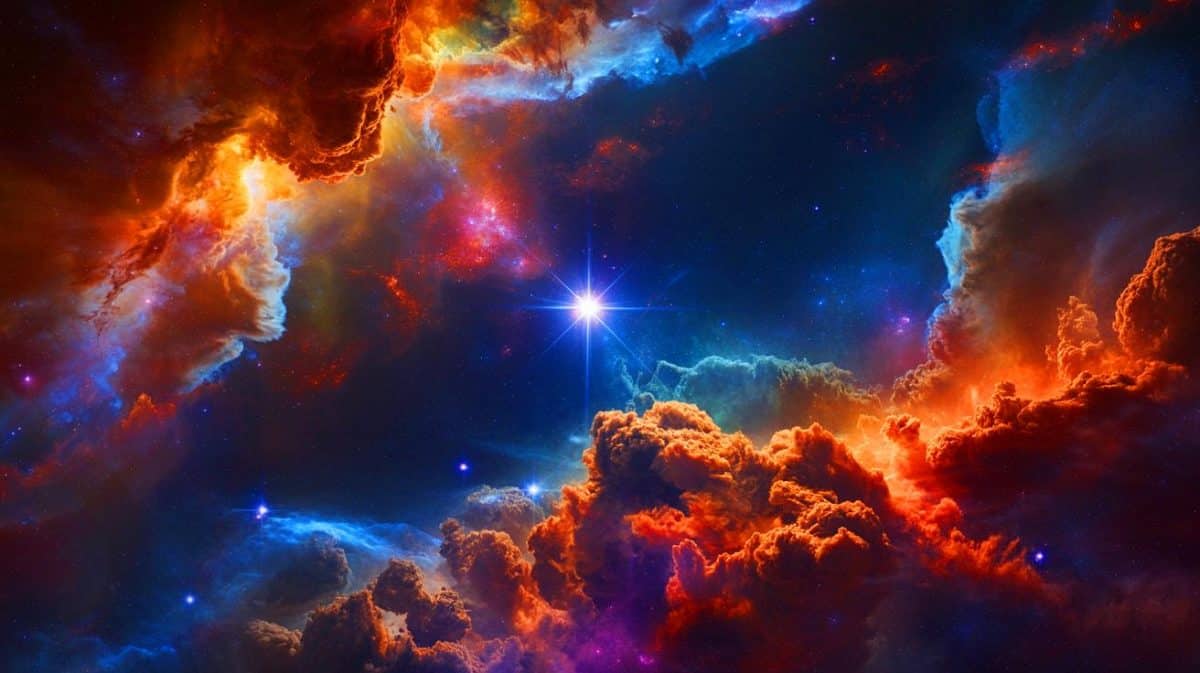 “Scientists Panic as First Stars Defy Everything”: Revolutionary Discovery Reveals Ancient Suns Still Burning After 13.8 Billion Years Using Helium Hydride Molecules Illustration of the Early Universe's First Stars Forming from Massive Gas Clouds.