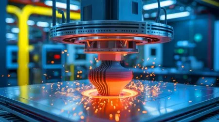 “Students Build Rocket Engine In 9 Months”: Swiss Undergraduates Create Revolutionary 3D Printer That Fuses Two Different Metals Simultaneously While Cutting Production Time By 67 Percent Illustration of a high-speed, multi-material 3D metal printer developed by Swiss students.