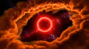 Illustration of a Red Supergiant Star Moments Before Its Explosive Demise.
