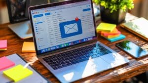 Illustration of strategic email marketing enhancing client relationships for freelancers.