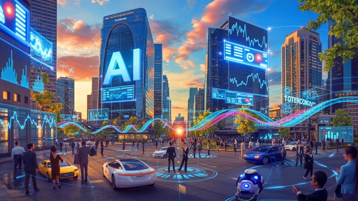 Illustration of the U.S. Economy's Reliance on the Artificial Intelligence Industry.
