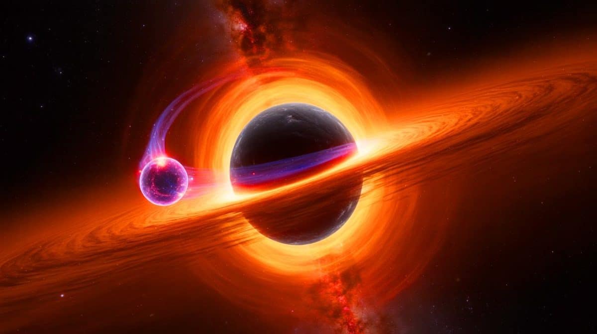 “Researchers Reveal Stars Defy Doom”: Survivors Near Milky Way’s Black Hole Lose 60% Mass, Glow Brighter, And Resemble Mysterious G Objects Illustration of a star passing close to a black hole and being tidally disrupted without being totally destroyed.