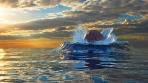 “They Finally Found the Proof”: This Hidden North Sea Crater Came From a Deadly Asteroid Impact (and It Triggered a 330-Foot Tsunami) Illustration of the Silverpit Crater Formation by an Asteroid Impact Beneath the North Sea.
