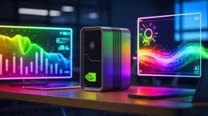 “This Tiny $4,000 Machine Could End the Cloud Era”: Nvidia’s DGX Spark Promises Supercomputer Power Right on Your Desk (and Developers Are Divided) Illustration of Nvidia DGX Spark, a compact desktop AI computer.